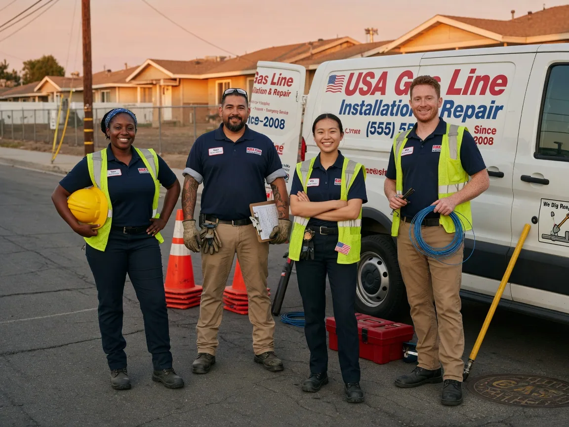 Gas Line Installation company in Fishers Landing, NY