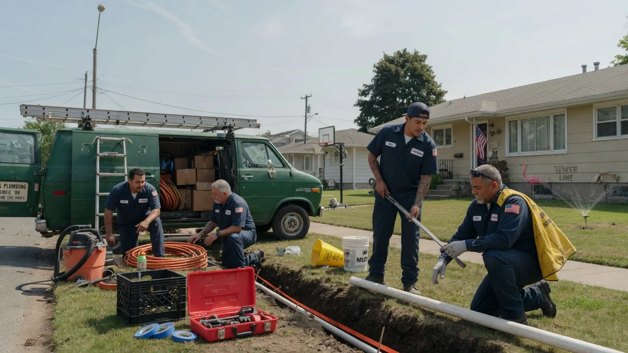 Gas Line Installation in Fishers Landing, NY near me